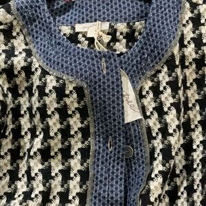 Mystree Houndstooth Blazer